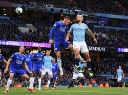 Man City vs Leicester City Tanpa Gol di Babak I