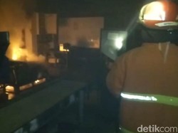 Pabrik Pengolahan Bawang Goreng Terbakar, Api Diduga dari Tungku