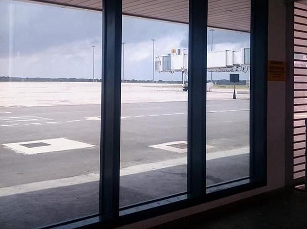 Penampakan Bandara Sri Lanka yang Paling Sepi di Dunia