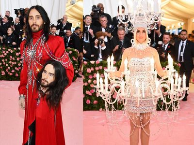 Bawa Kepala hingga Jadi Lampu, Penampilan Seleb di Met Gala 2019