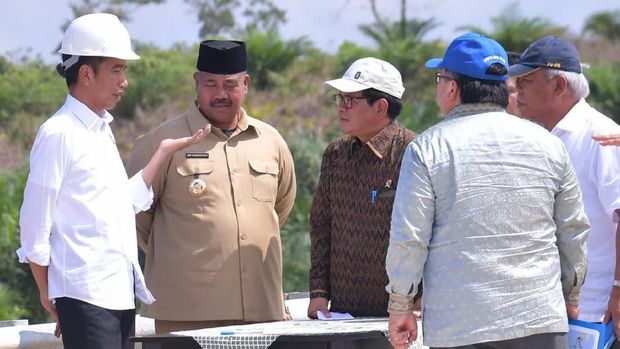 Jokowi di Kalimantan Timur.