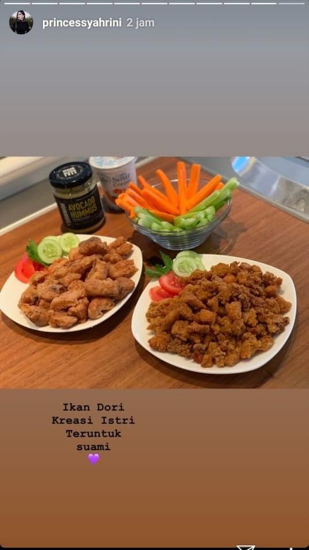 Masakan Syahrini