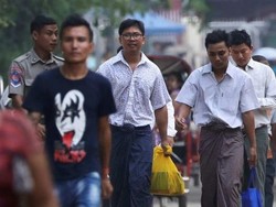 Wartawan Reuters di Myanmar Dibebaskan Setelah Ditahan 500 Hari