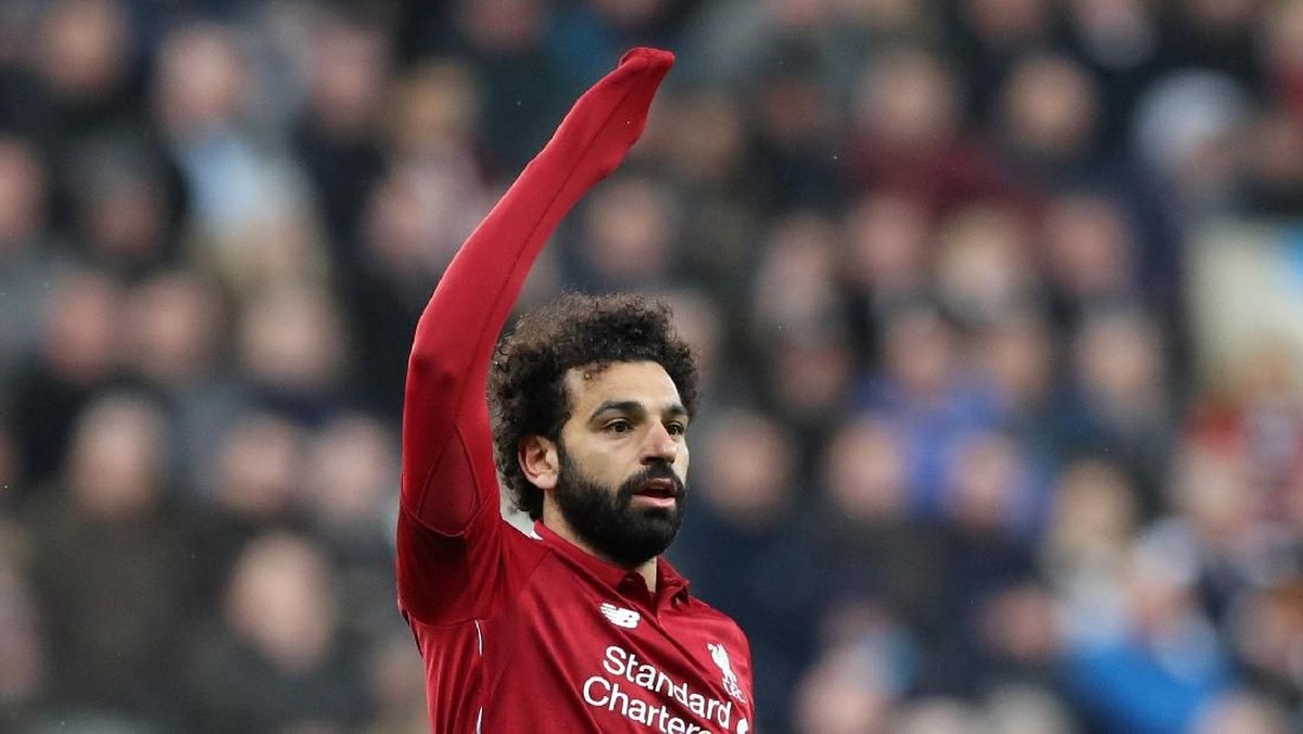 Mohamed Salah dipastikan absen saat hadapi Barcelona (Scott Heppell/Reuters)