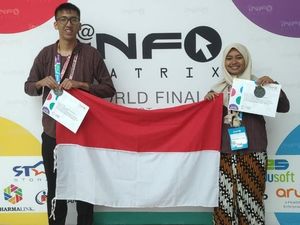 Aplikasi Kebunku Bawa 2 Pelajar Lamongan Sabet Perak Olimpiade di Rumania