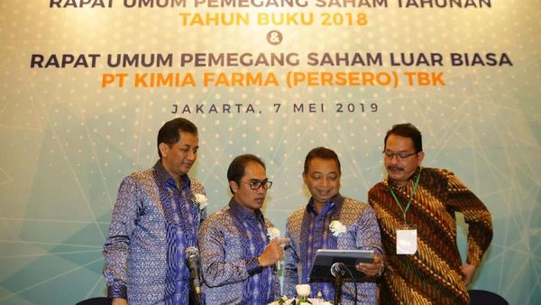 Pendapatan Kimia Farma Meningkat 21,65%