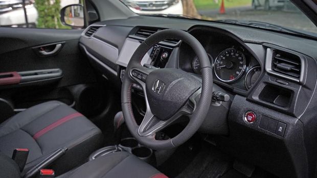 Interior Honda BR-V baru yang diluncurkan di Telkomsel IIMS 2019.