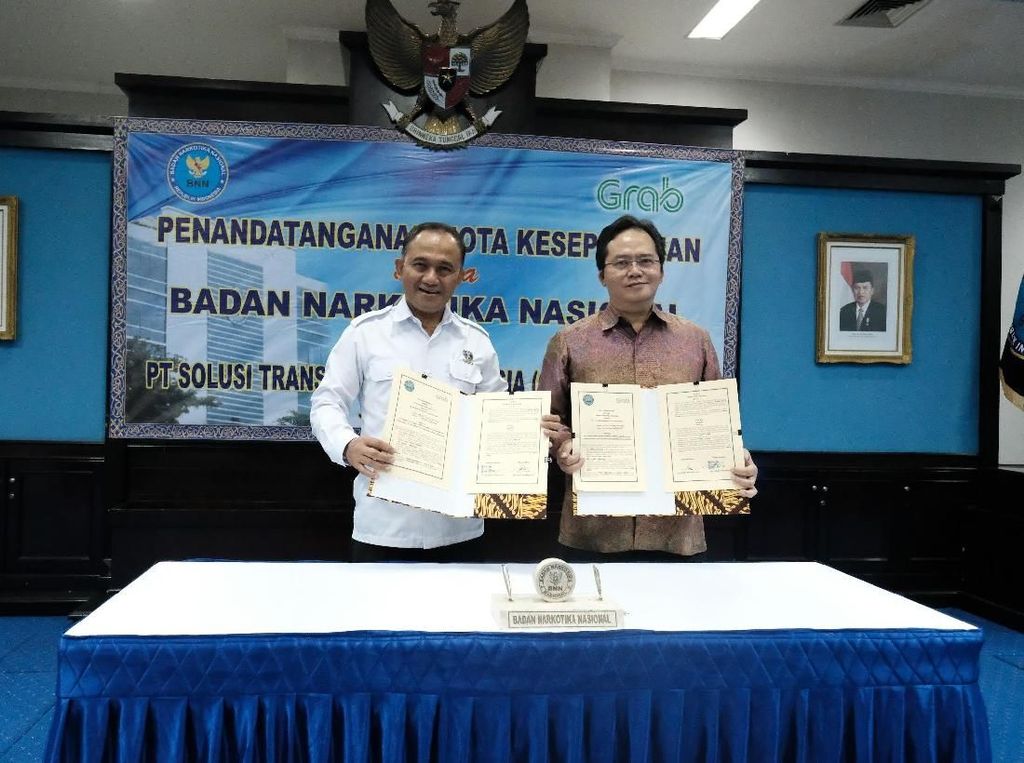Antisipasi Peredaran Narkoba, Grab Kerja Sama dengan BNN Antisipasi Peredaran Narkoba, Grab Kerja Sama dengan BNN