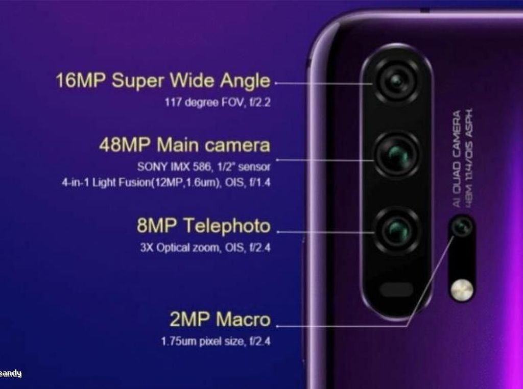 Muncul Bocoran Skema Empat Kamera Honor 20 dan 20 Pro Muncul Bocoran Skema Empat Kamera Honor 20 dan 20 Pro
