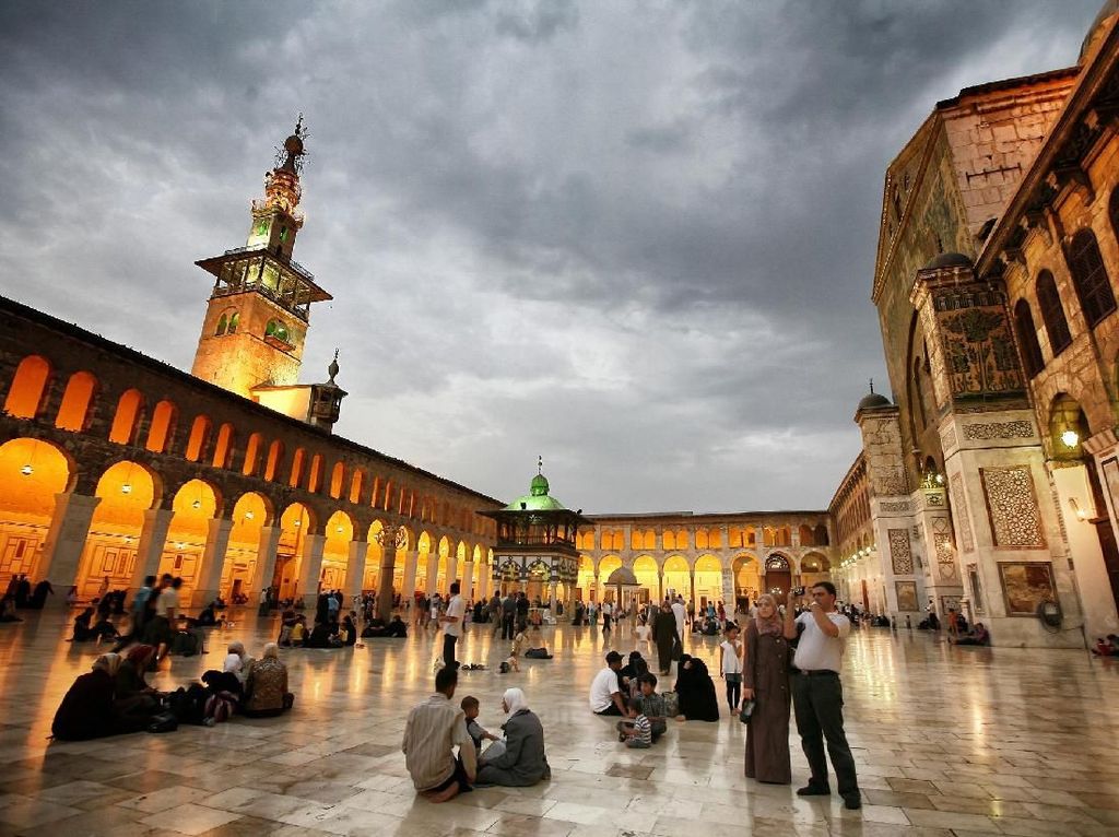 Umayyad Mosque, Masjid Pertama yang Penah Dikunjungi Paus