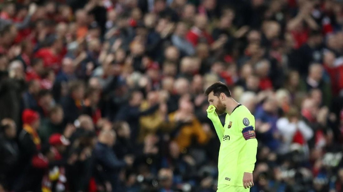 Striker Barcelona Lionel Messi. (Foto: Carl Recine/Action Images via Reuters)