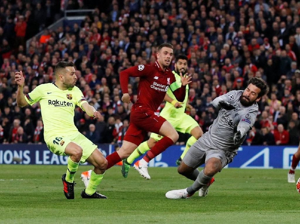 Comeback Liverpool Lawan Barcelona Jadi Dongeng untuk Anak-Cucu Alisson Comeback Liverpool Lawan Barcelona Jadi Dongeng untuk Anak-Cucu Alisson