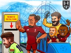 Kukuh menjaga pertahanan Liverpool, Virgil van Dijk pun menyetop Messi agar tak melangkah lebih jauh di Liga Champions. Foto: istimewa