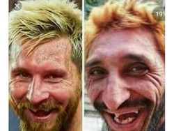 Messi yang tampil cemerlang di Camp Nou pekan lalu tak terlihat di Anfield. Foto: istimewa