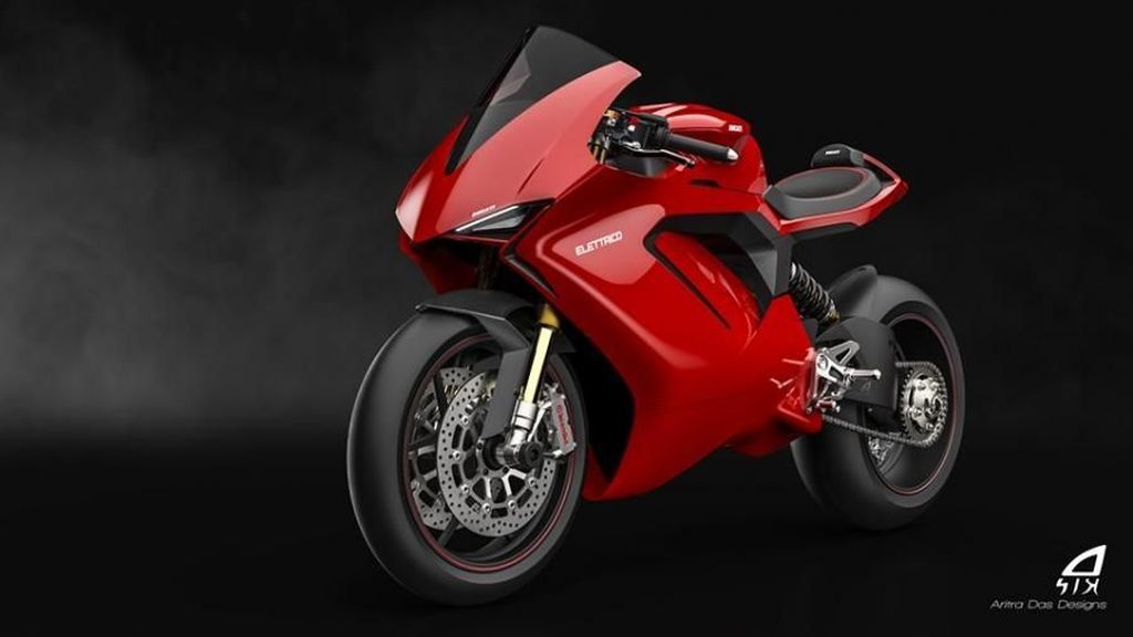 Desain Motor Listrik Ducati