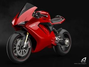 Desain Motor Listrik Ducati