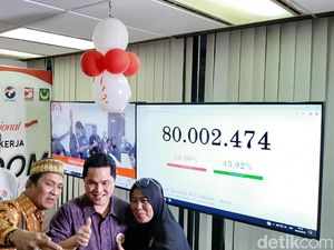 TKN Pamer Real Count Jokowi-Maruf Raup 80 Juta Suara