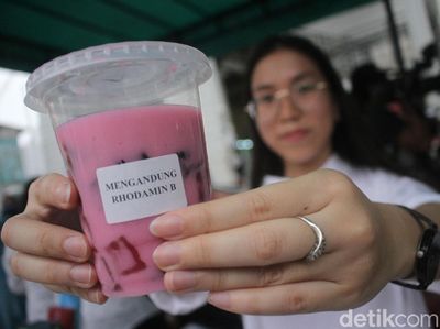 Makanan Mengandung Bahan Berbahaya Terciduk  di Pasar Benhil
