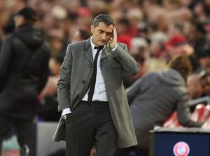 Persentase Kemenangan Ernesto Valverde Vs 4 Pelatih Barcelona Sebelumnya