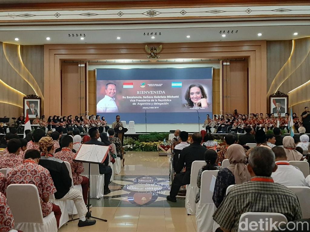 Terima Wapres Argentina, Mensos Bicara Sukses RI Gelar Asian Para Games Terima Wapres Argentina, Mensos Bicara Sukses RI Gelar Asian Para Games