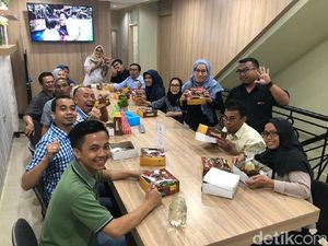 Seru! Pemenang dTraktir detikcom Nikmati Bebek Goreng Bareng Teman Sekantor