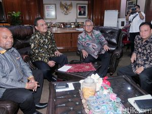 Komite I DPD Tinjau Langsung Situng KPU