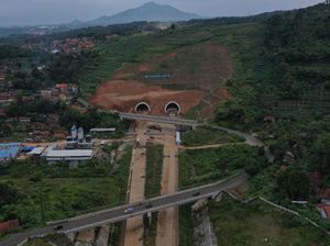 Penampakan Tol Cisumdawu Jelang Mudik 2019