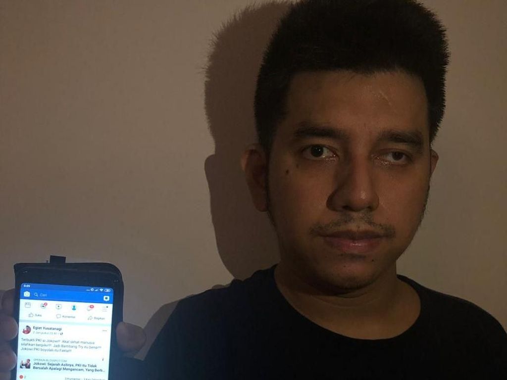 Sebar Hoax Jokowi PKI, Pria di Tangsel Ditangkap Sebar Hoax Jokowi PKI, Pria di Tangsel Ditangkap