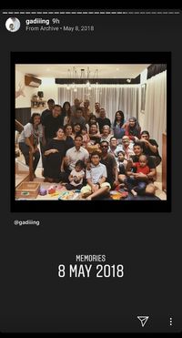 Ucapan Manis Gisel & Gempi di Ulang Tahun Papa Gading ke-36