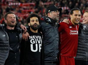 Liverpool-nya Klopp Tak Pernah Gagal di Fase Gugur Kompetisi Eropa