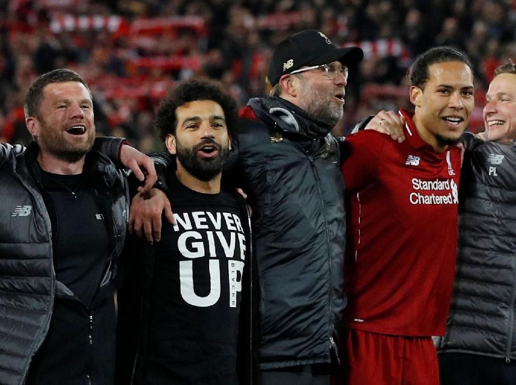 Liverpool-nya Klopp Tak Pernah Gagal di Fase Gugur Kompetisi Eropa