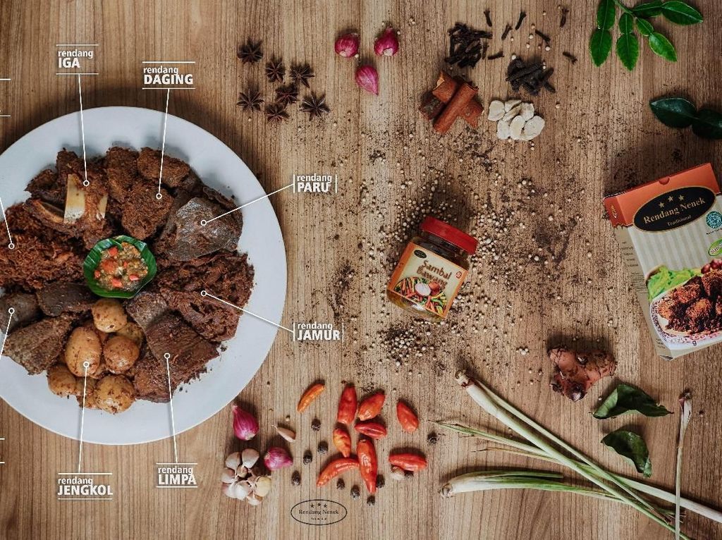 Rendang Nenek, Kenikmatan Rendang yang Dimasak Selama 8 Jam Rendang Nenek, Kenikmatan Rendang yang Dimasak Selama 8 Jam