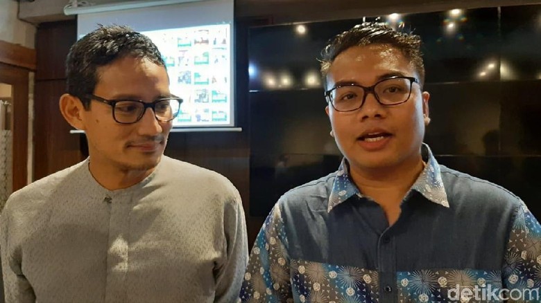 TKN Jokowi Pamer Real Count 80 Juta Suara, Sandiaga: Tunggu Hasil Akhirnya