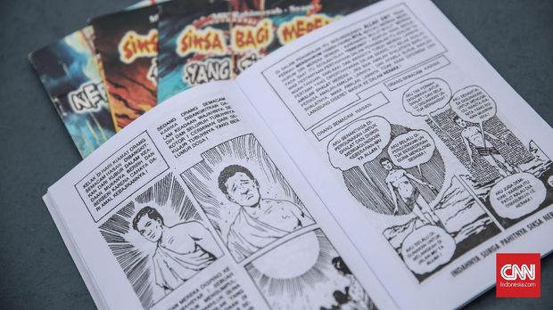 Komik siksa neraka yang banyak beredar kini dipandang tak artistik.