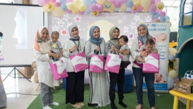Kemeriahan Ultah Pertama Anak-anak Anggota Birth Club April 2018