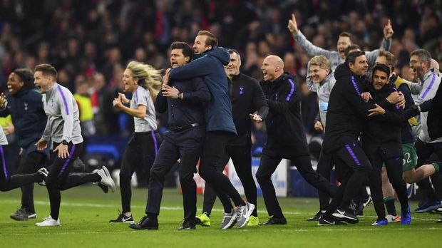 Tottenham ke final Liga Champions untuk kali pertama.