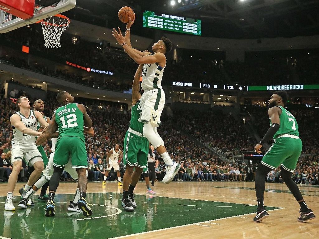 Bucks Tumpas Celtics di Gim Kelima, Lolos ke Final Wilayah Timur NBA Bucks Tumpas Celtics di Gim Kelima, Lolos ke Final Wilayah Timur NBA