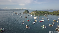 Foto Drone: Labuan Bajo yang Amat Ramai