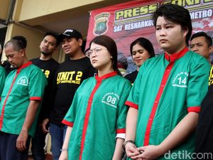 Tampang WNA China Pelaku Penyelundupan Sabu di Jakbar