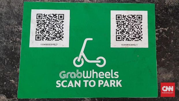 Cara Sewa Skuter Listrik GrabWheels