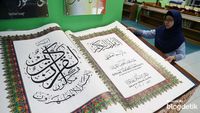 Alquran Raksasa juga Ada di Jakarta Islamic Center Lho