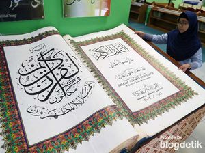 Alquran Raksasa juga Ada di Jakarta Islamic Center Lho