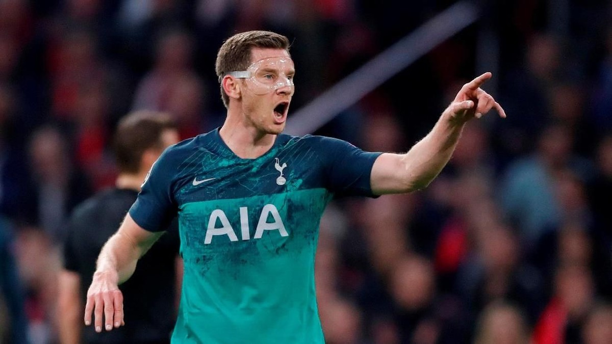 Jan Vertonghen kemungkinan absen di final Liga Champions (Matthew Childs/Reuters)