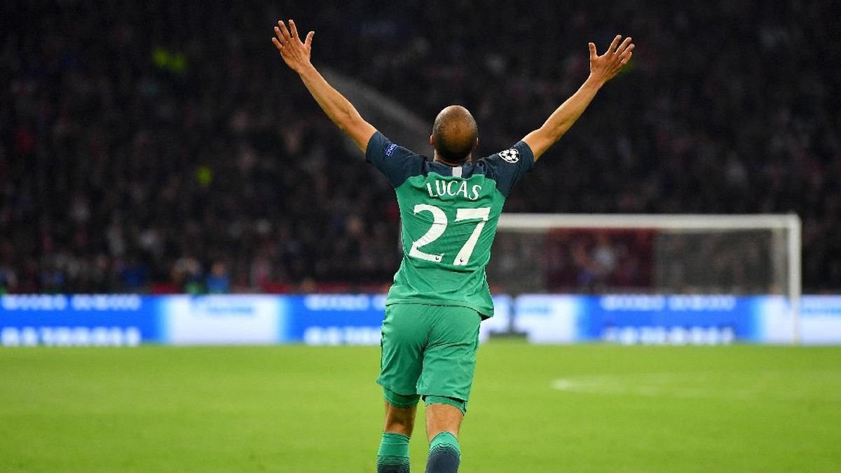 Lucas Moura menjadi pahlawan Tottenham Hotspur. (Foto: Dan Mullan/Getty Images)