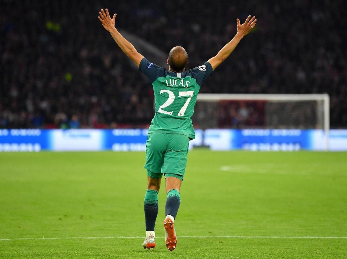 Winger Tottenham Hotspur Lucas Moura mencetak hat-trick ke gawang Ajax Amsterdam dan meloloskan timnya ke final Liga Champions. (Foto: Dan Mullan/Getty Images)