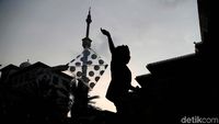 Keceriaan Anak-anak Bermain di JIC Meski Tengah Puasa