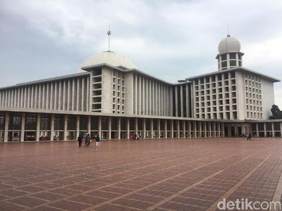 Persiapan Renovasi Besar Masjid Istiqlal