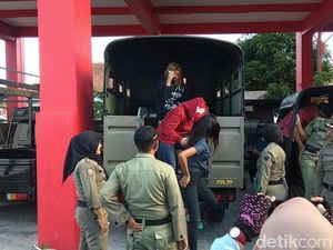 10 Pasangan Mesum Terjaring Razia Satpol PP Blitar
