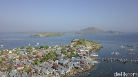 Foto Drone: Pulau Terpadat di Labuan Bajo
