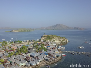 Foto Drone: Pulau Terpadat di Labuan Bajo